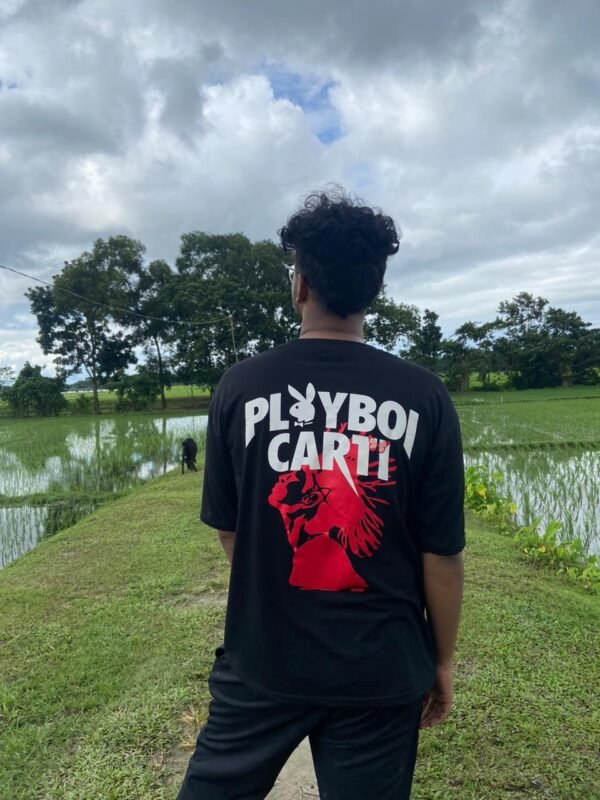 PLAYBOI CARTI HIP HOP GRAPHIC T-shirt - Image 2